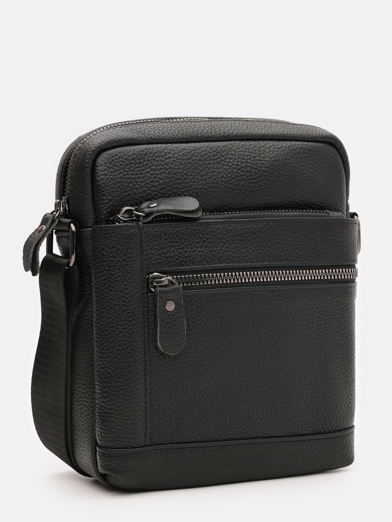 Мессенджер Borsa Leather модель K18817bl-black Фото