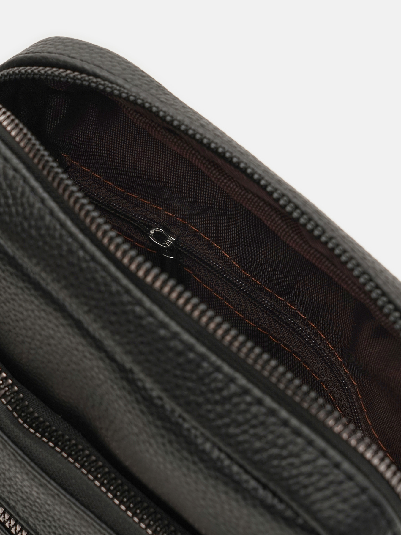 Мессенджер Borsa Leather модель K18817bl-black Фото