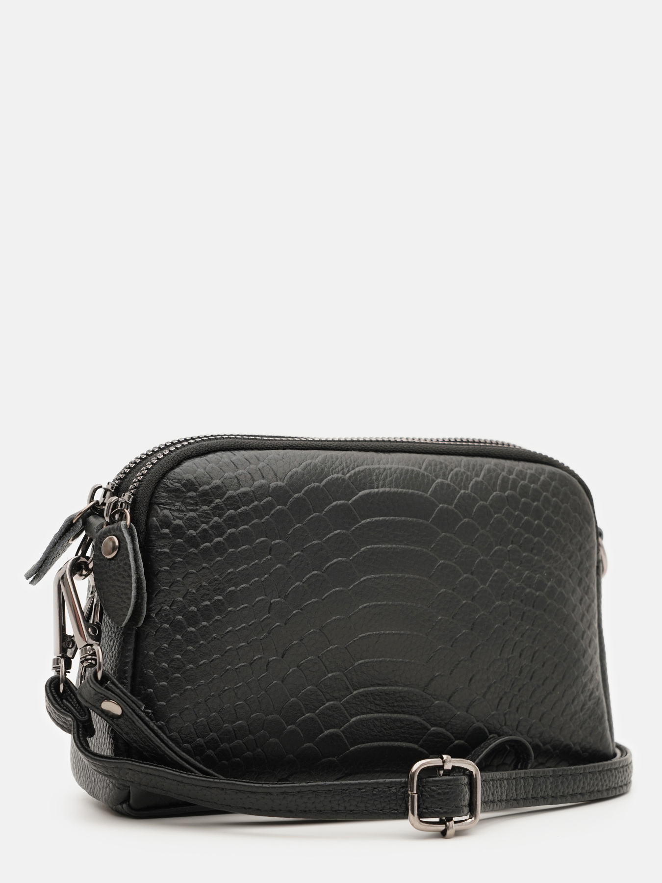 Кросс-боди Borsa Leather модель K12504bl-black Фото