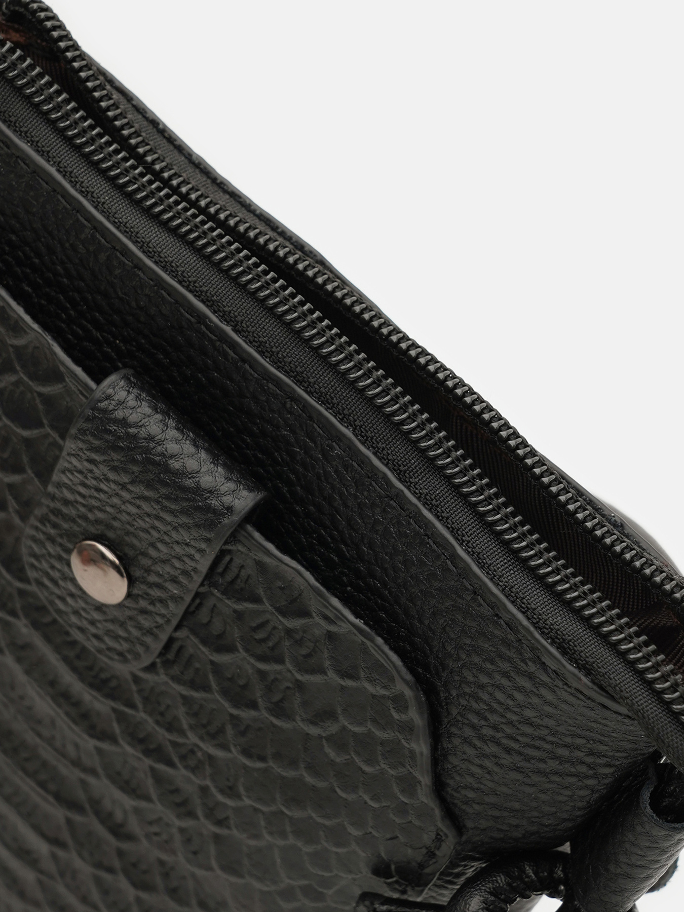 Кросс-боди Borsa Leather модель K18012bl-black Фото