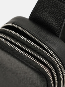 Повсякденний рюкзак Borsa Leather модель K17107bl-black Фото