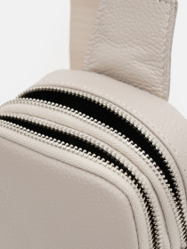 Повсякденний рюкзак Borsa Leather модель K17107w-white Фото