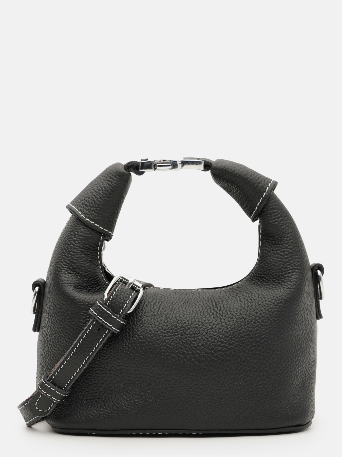 Кросс-боди Borsa Leather модель K16101bl-black Фото