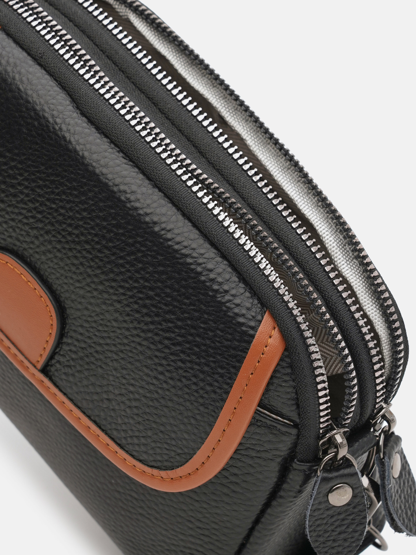 Кросс-боди Borsa Leather модель K12507bl-black Фото