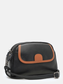 Кросс-боди Borsa Leather модель K12507bl-black Кросс-боди Borsa Leather модель K12507bl-black Фото