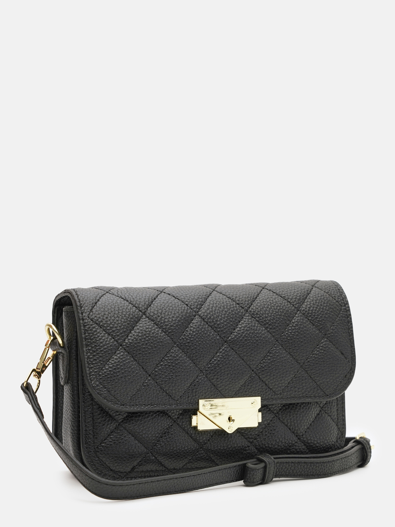 Клатч Borsa Leather модель K12202bl-black Фото