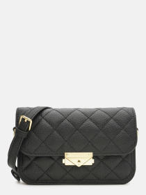 Клатч Borsa Leather модель K12202bl-black Фото