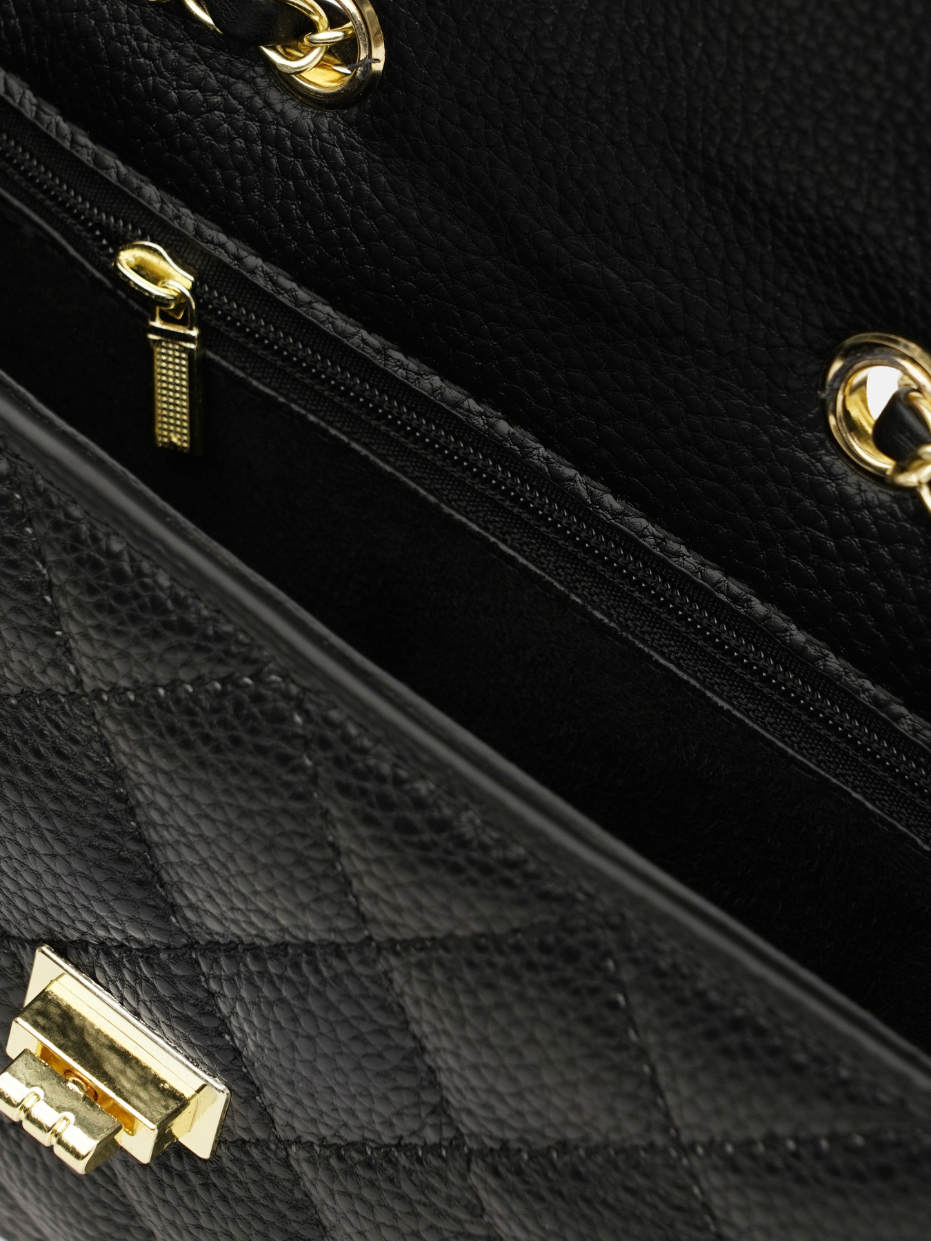 Клатч Borsa Leather модель K11512bl-black Фото