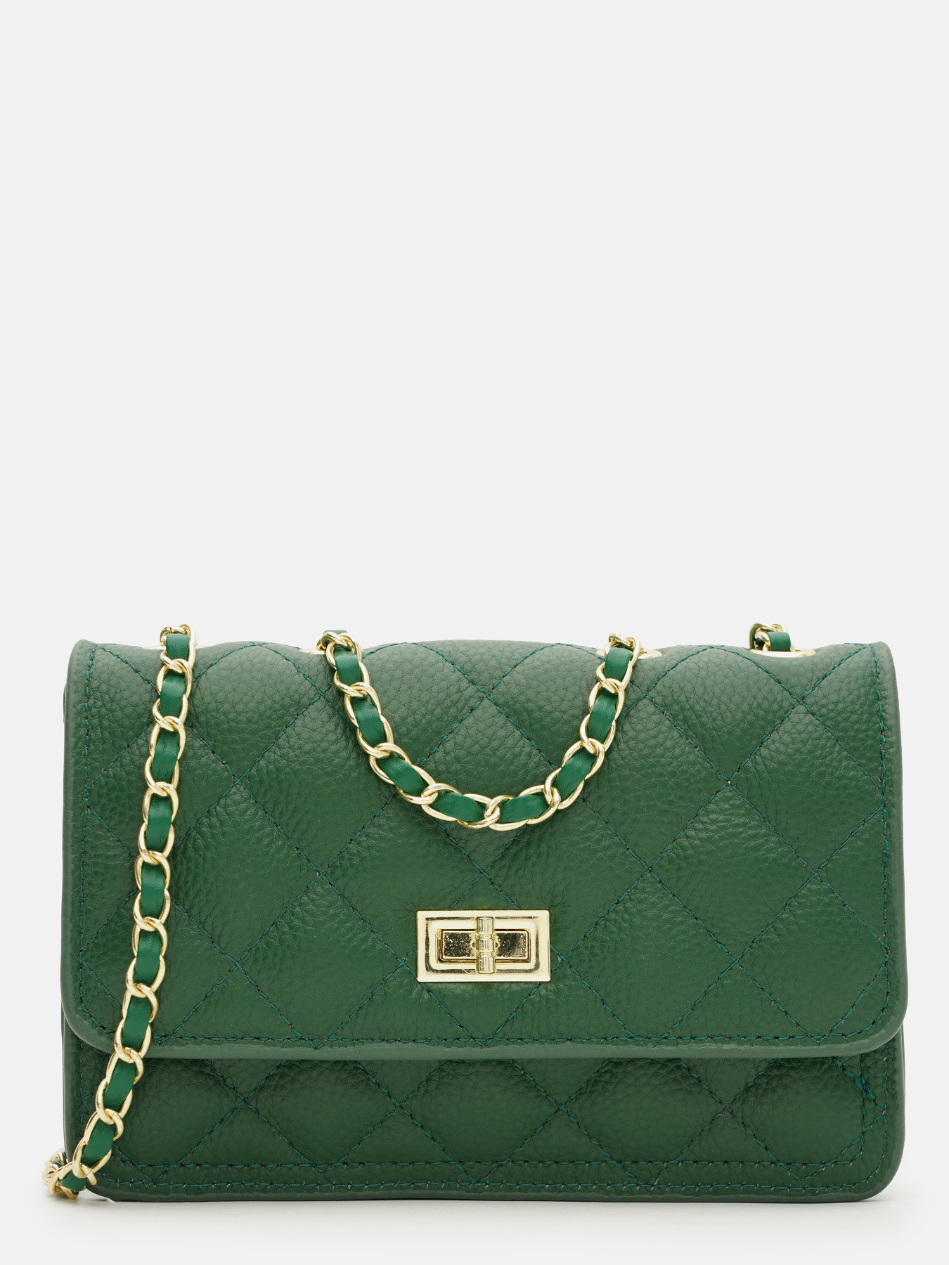Клатч Borsa Leather модель K11512z-green Фото
