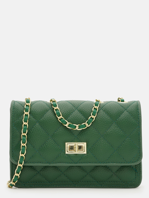 Клатч Borsa Leather модель K11512z-green Клатч Borsa Leather модель K11512z-green Фото