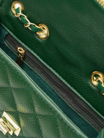 Клатч Borsa Leather модель K11512z-green Клатч Borsa Leather модель K11512z-green Фото