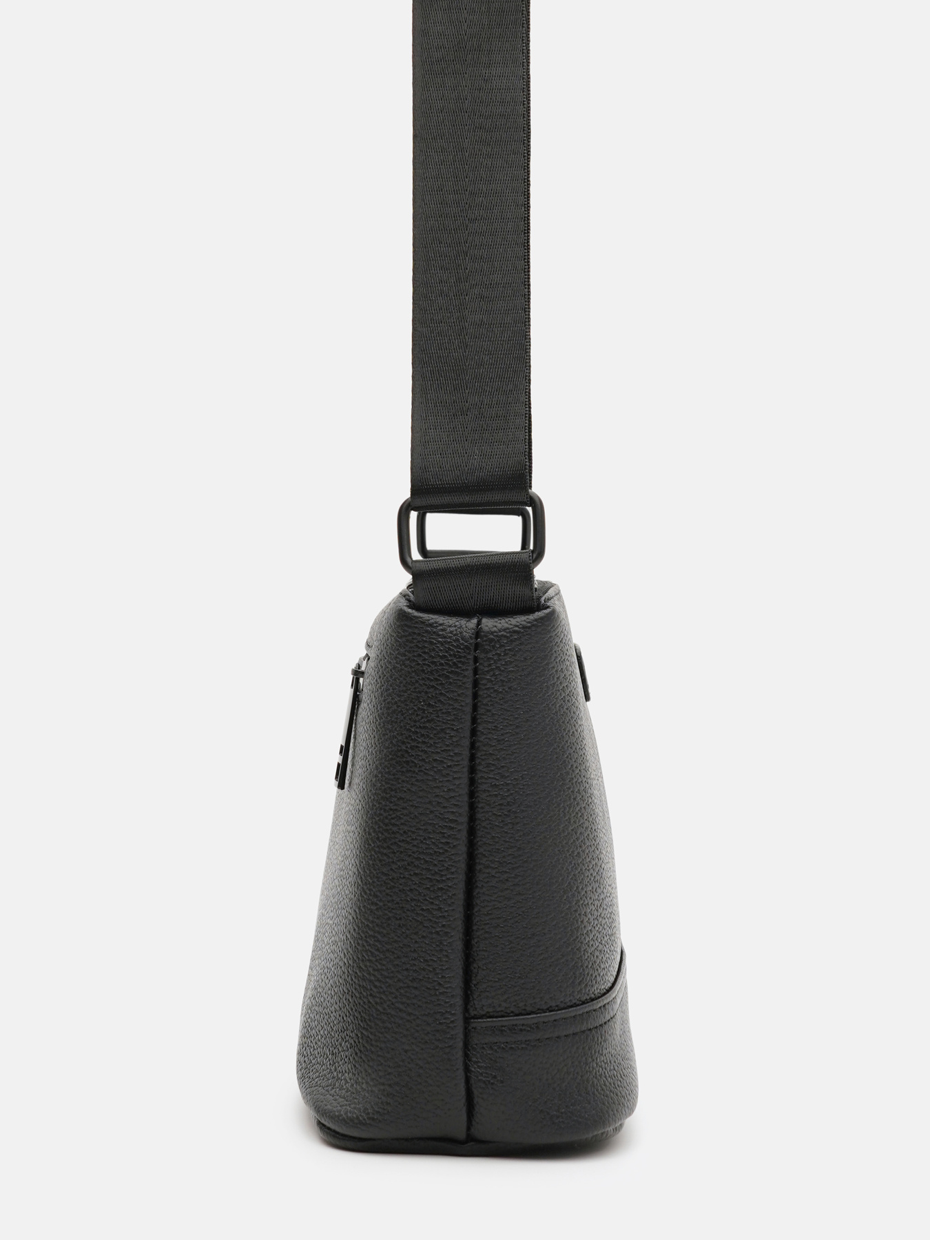 Крос-боді Borsa Leather модель k12511bl-black Фото