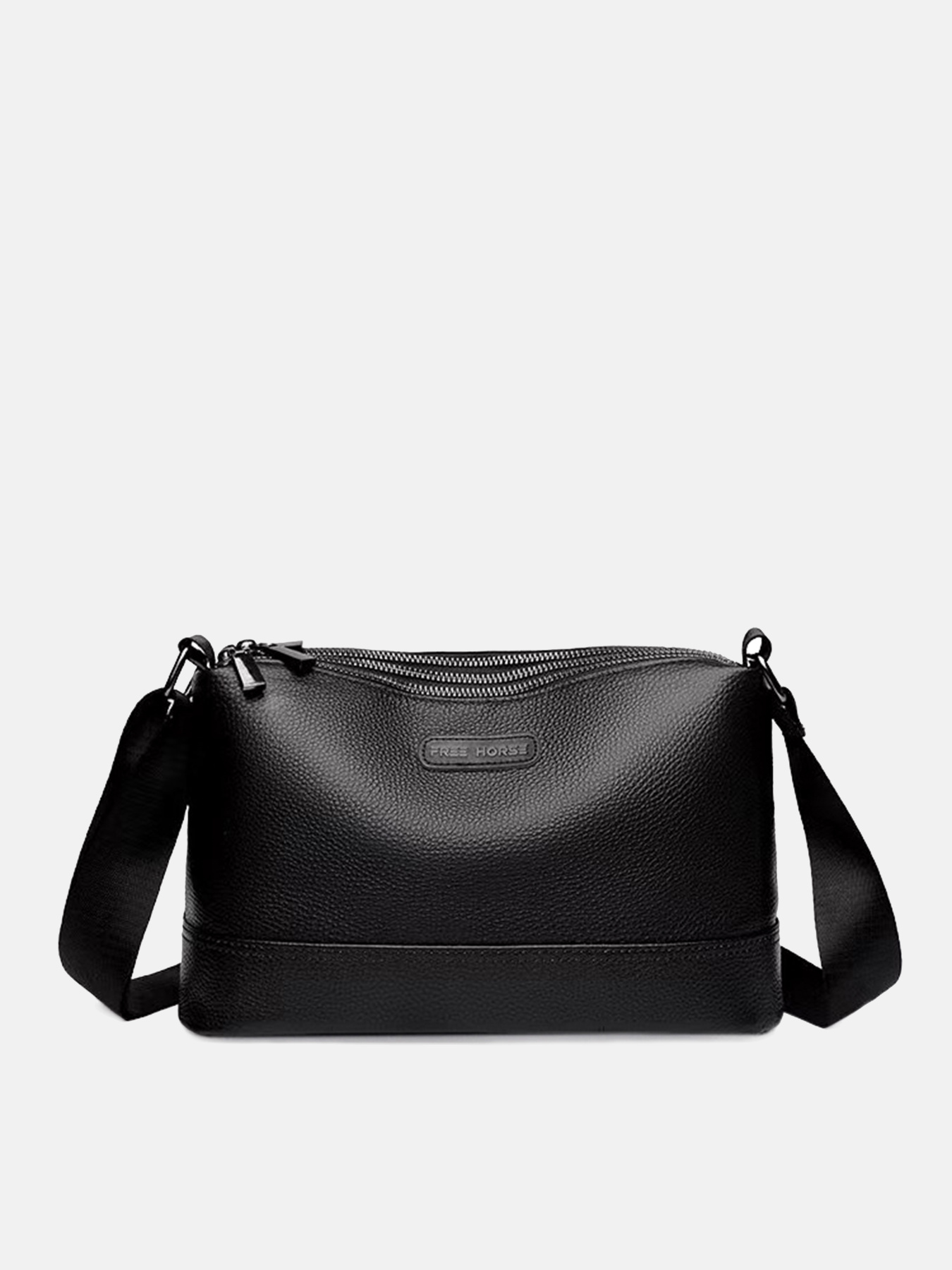 Крос-боді Borsa Leather модель k12511bl-black Фото