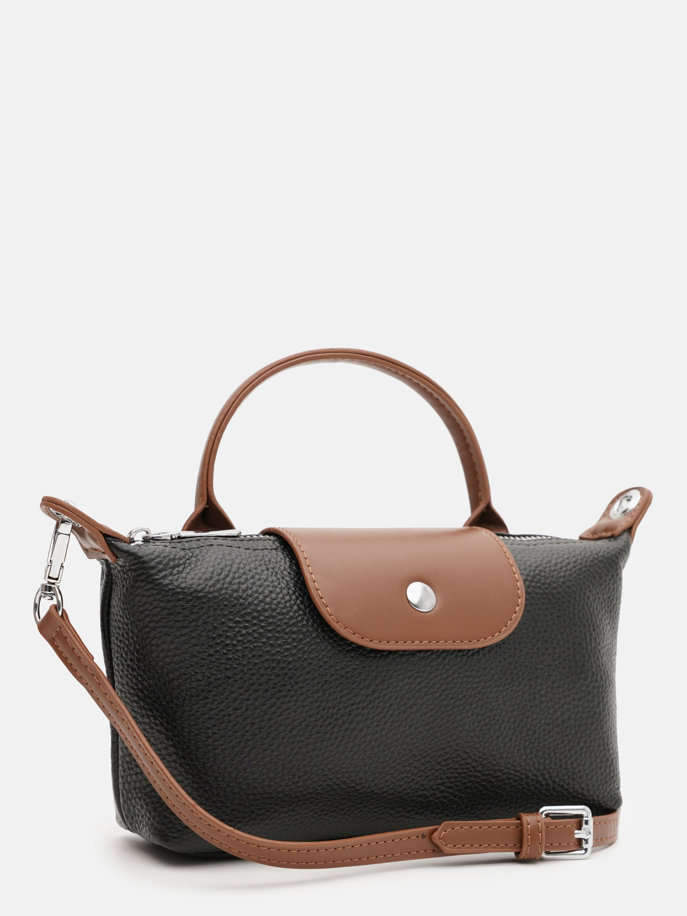 Крос-боді Borsa Leather модель K17108bl-black Фото