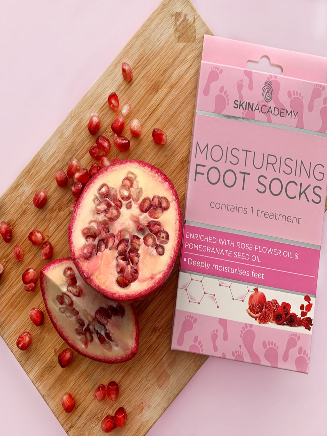 Увлажняющие носочки для ног 1 пара Skin Academy модель 5031413987973 Фото