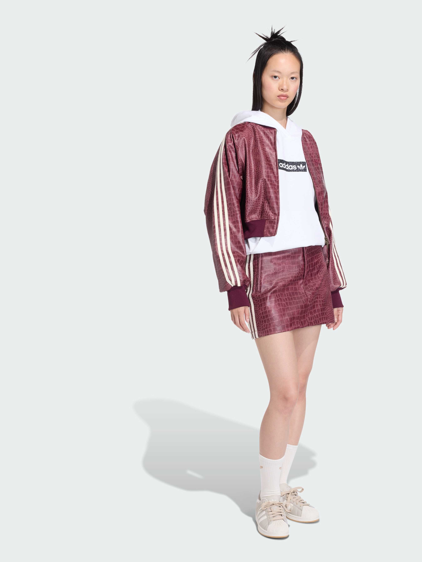 Спідниця PLEATHER MINI модель KD8785 Фото