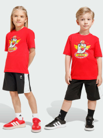 Комплект: футболка и шорты ADIDAS DISNEY MICKEY MOUSE модель JZ7672 Комплект: футболка и шорты ADIDAS DISNEY MICKEY MOUSE модель JZ7672 Фото