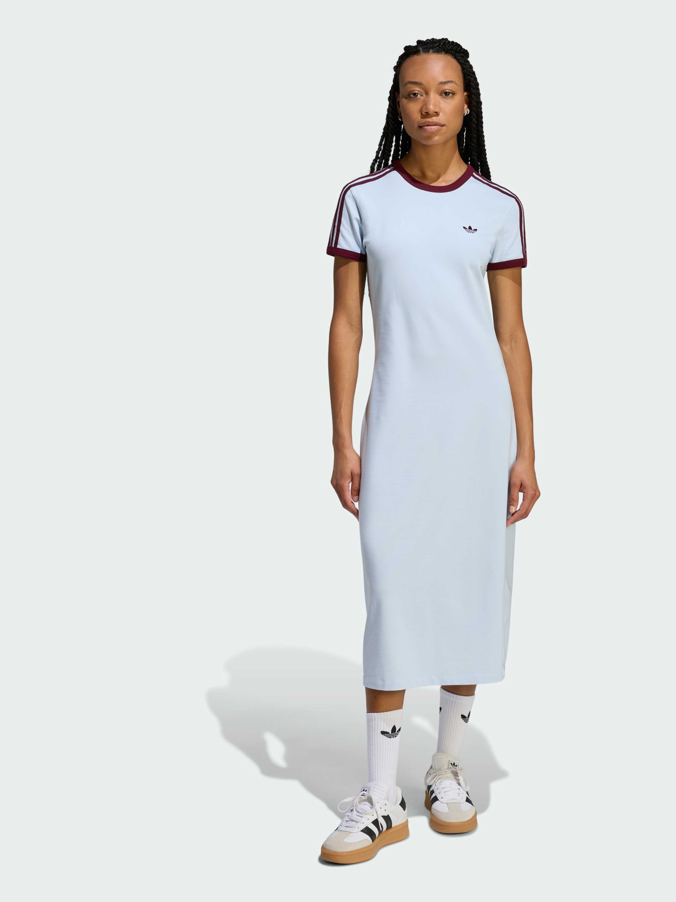 Платье-футболка Adidas Adicolor модель KD3694 Платье-футболка Adidas Adicolor модель KD3694 Фото