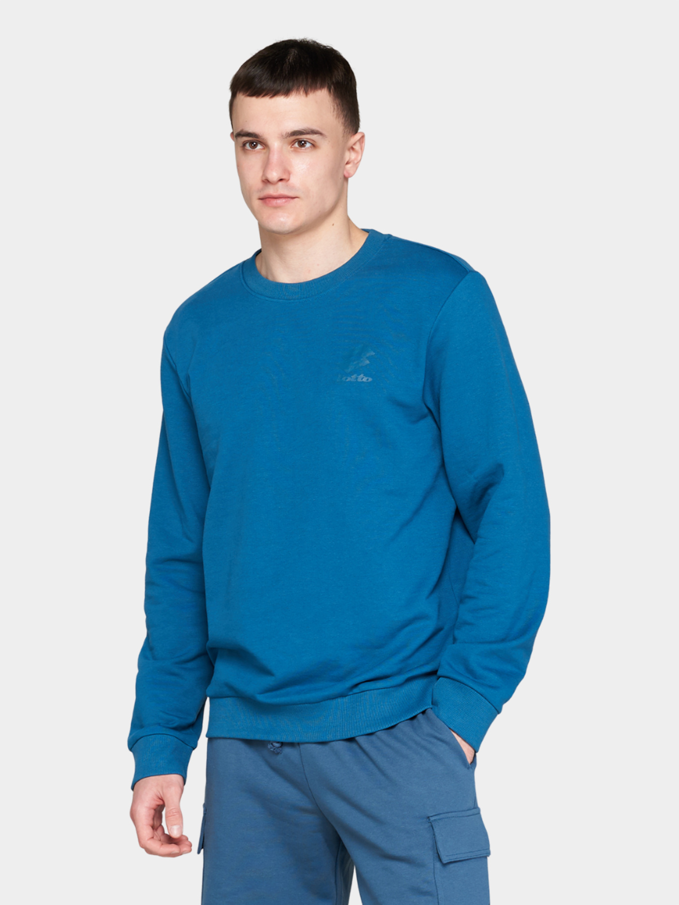 Реглан мужской Lotto SMART III SWEAT RN модель 217618_8S1 Реглан мужской Lotto SMART III SWEAT RN модель 217618_8S1 Фото