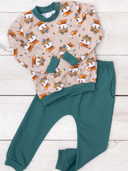 Комплект для младенцев Носи своє модель 5063-024-5-lisichki-kapuchno Фото