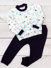 Комплект для младенцев Носи своє модель 5063-024-4-pesiki-molochnij Фото