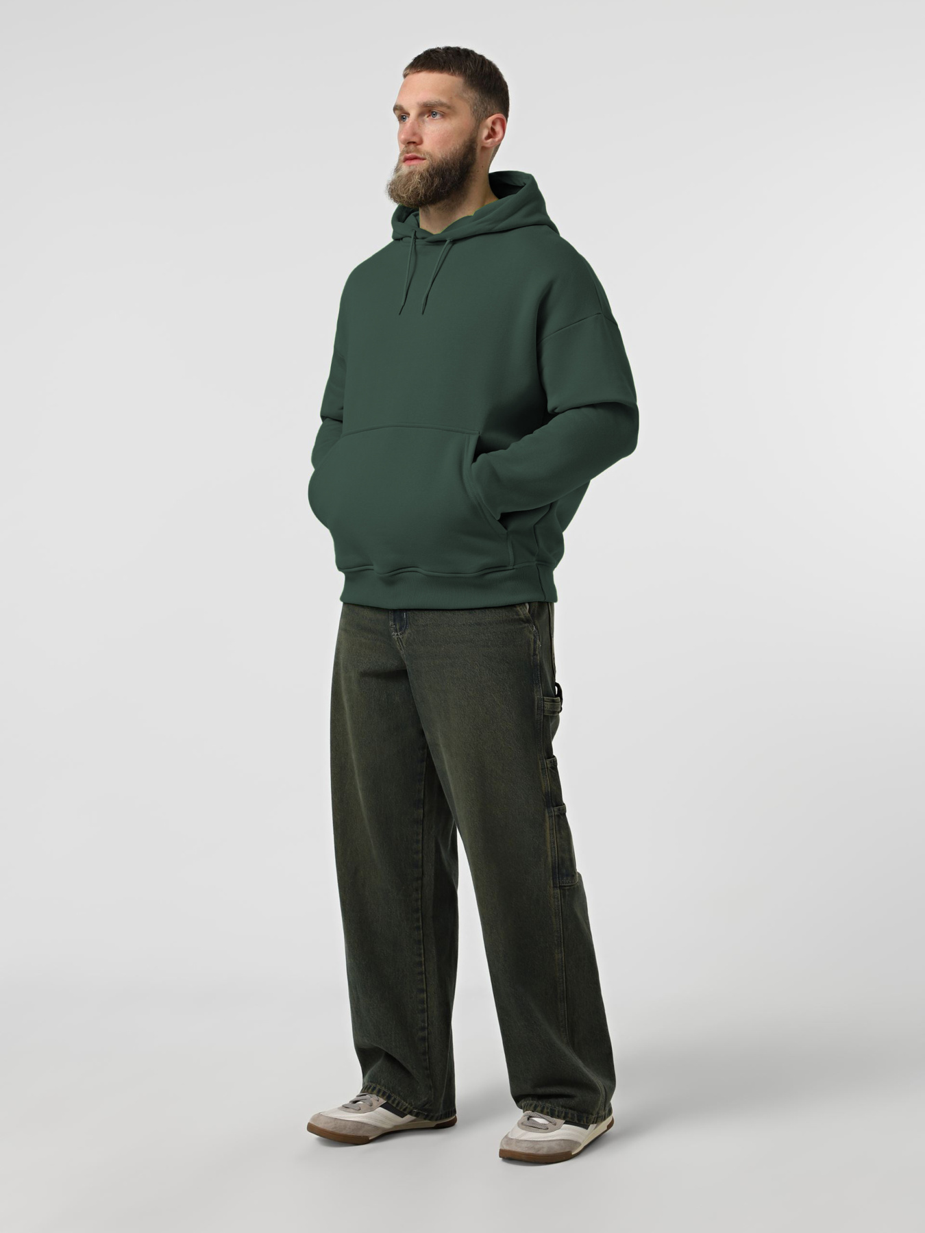 Худи Ейсік модель HoodieEysikHaki Фото