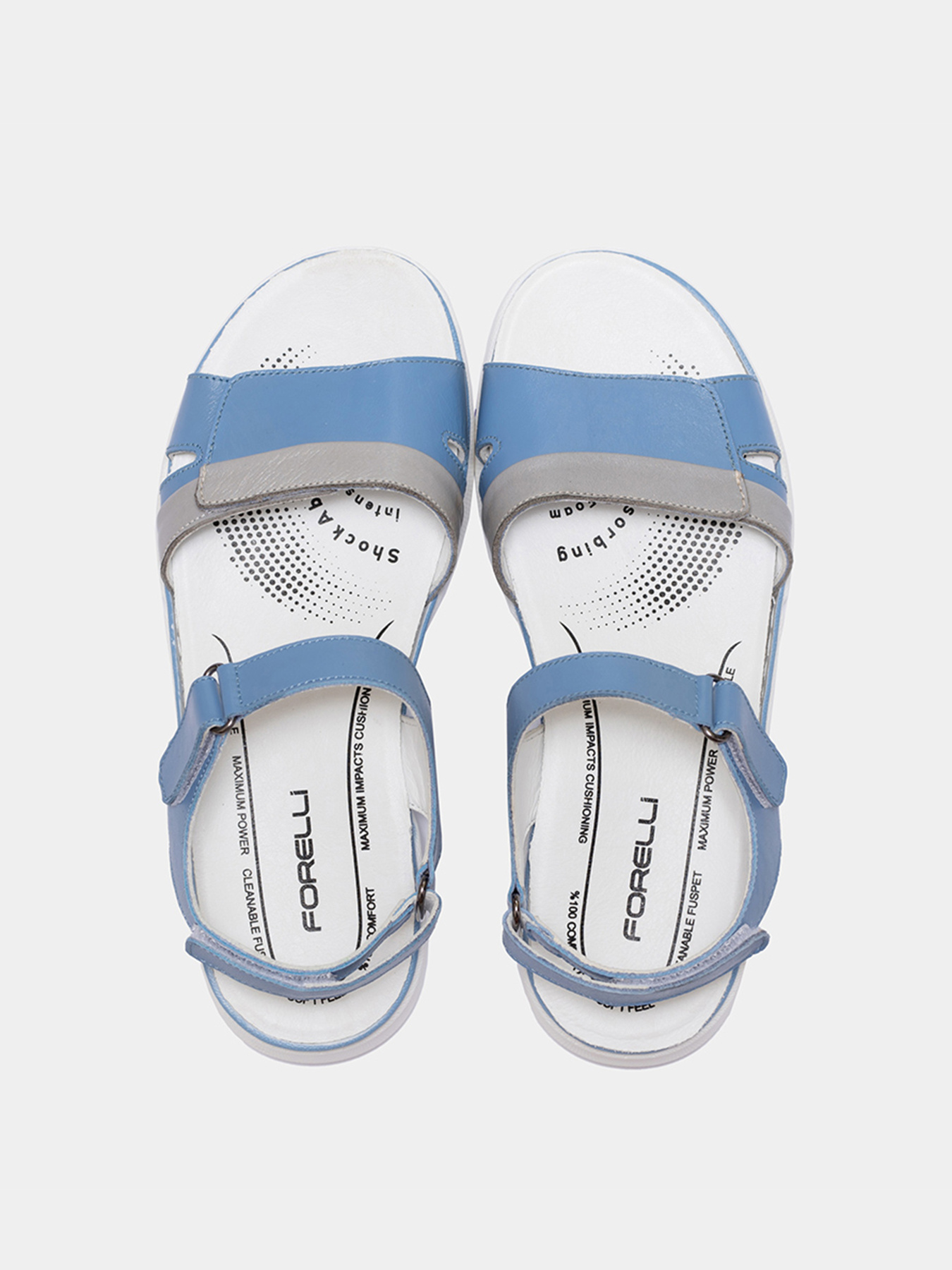 Сандалии Forelli модель 1601-LightBlue Фото