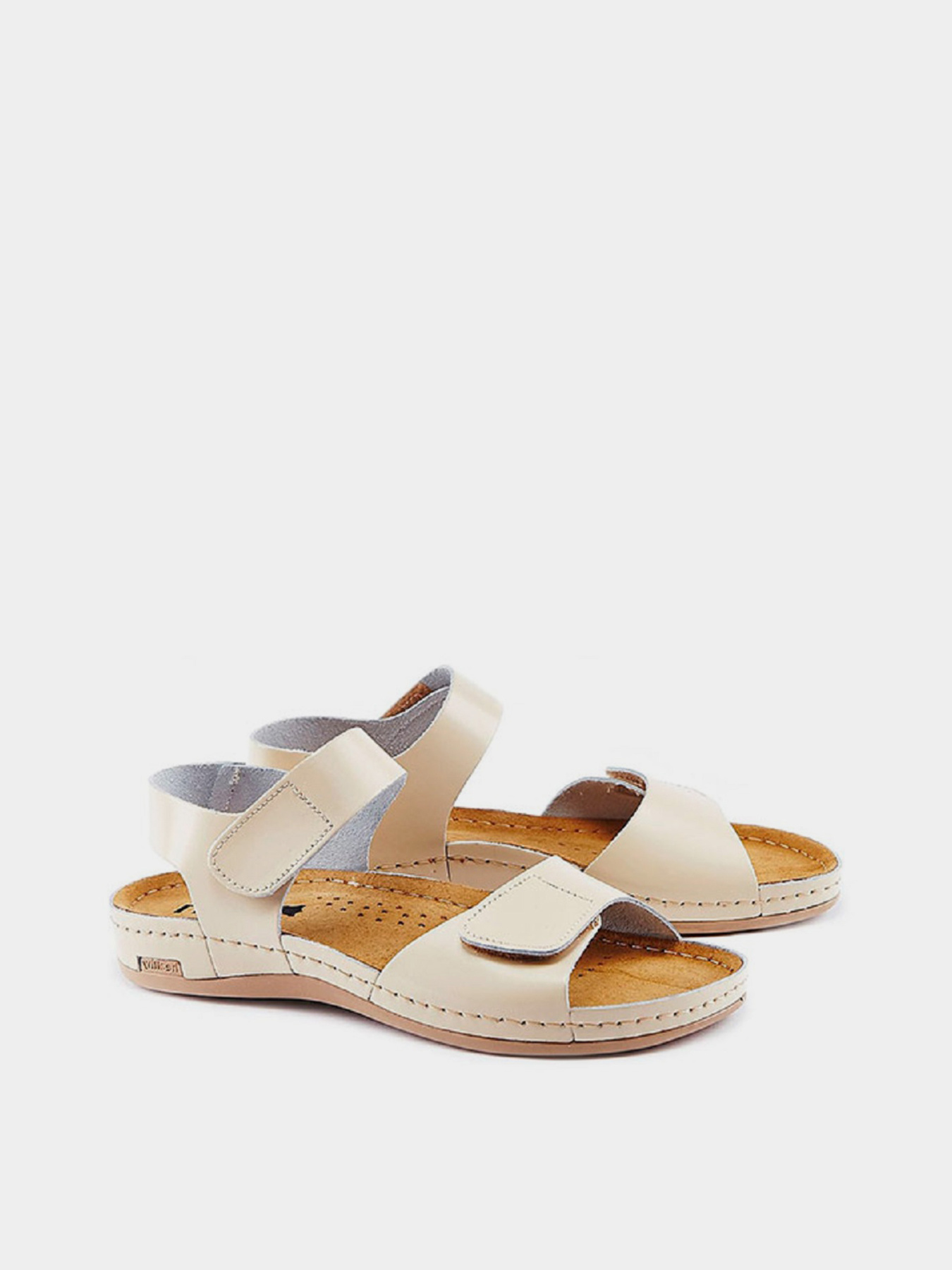 Босоніжки жіночі Leon 935 бежеві модель 935-Beige Фото