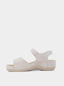 Босоніжки жіночі Leon 935 бежеві модель 935-Beige Фото