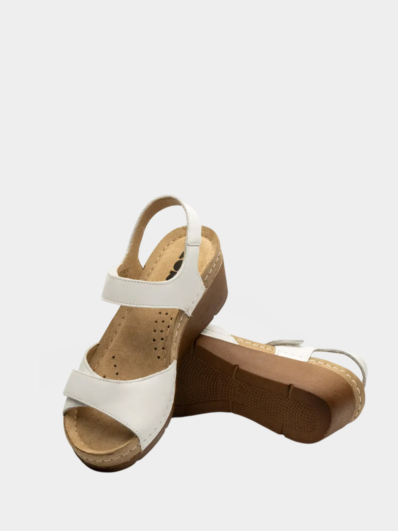 Босоножки Leon модель 1041-White Фото