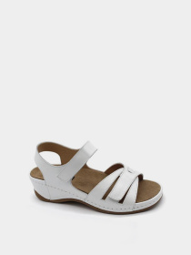 Босоножки Leon модель 2021-White Фото