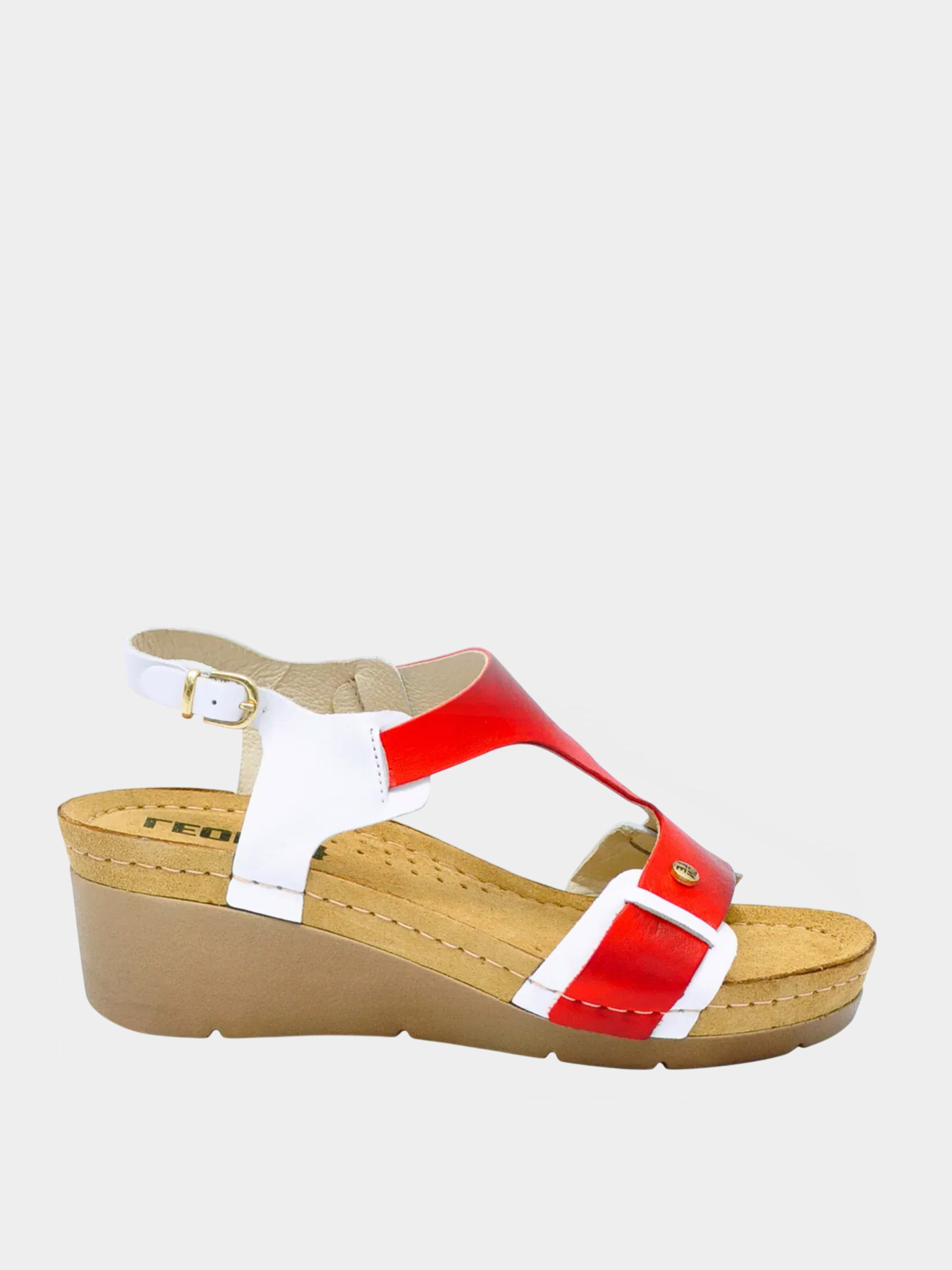 Босоніжки жіночі Leon 1010 бордові модель 1010-Burgundy Фото