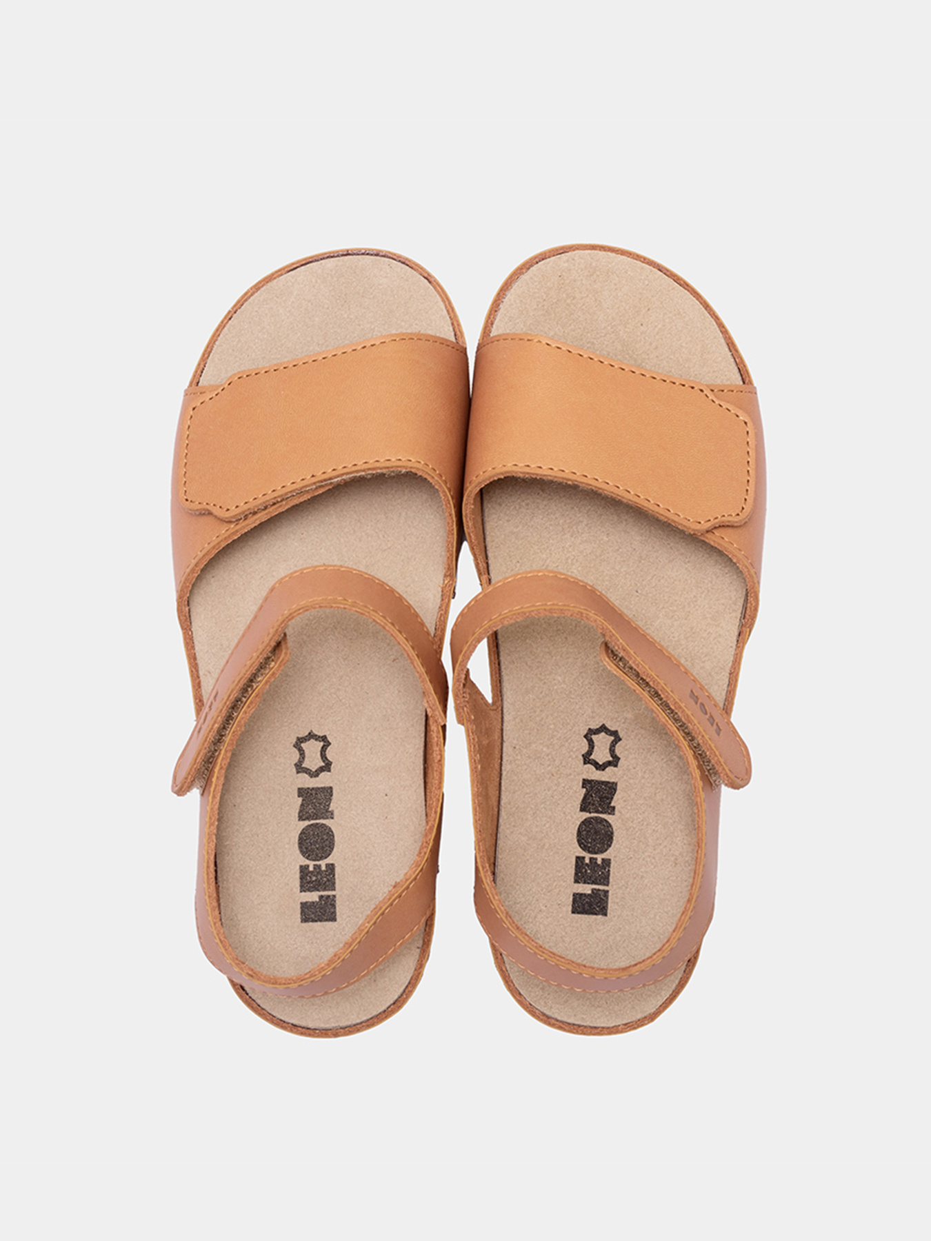 Босоніжки Leon модель 2024-Brown Фото