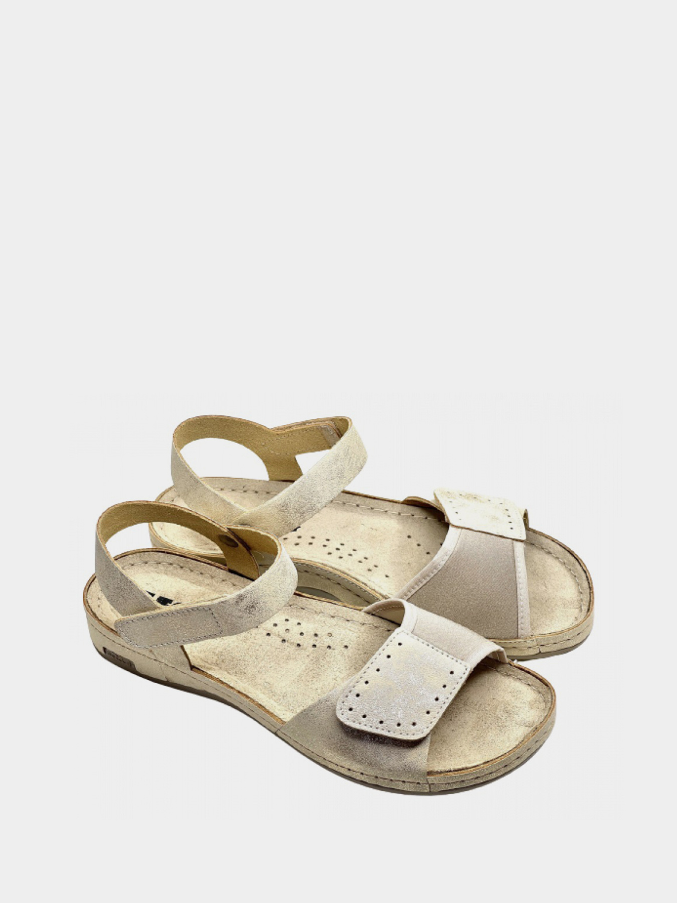 Сандалии Leon модель 965-Gold Сандалии Leon модель 965-Gold Фото