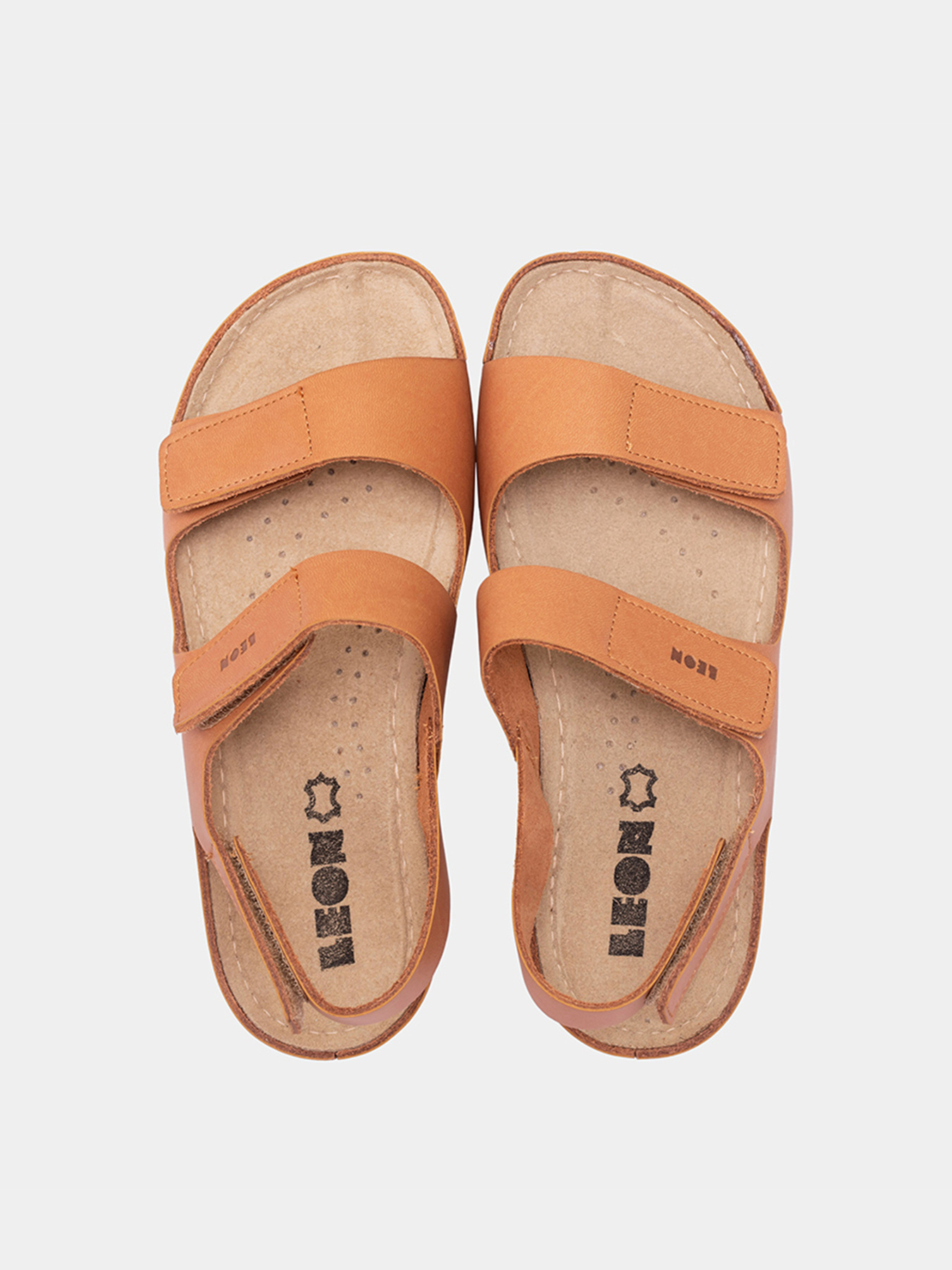 Сандалии Leon модель 966-Brown Фото