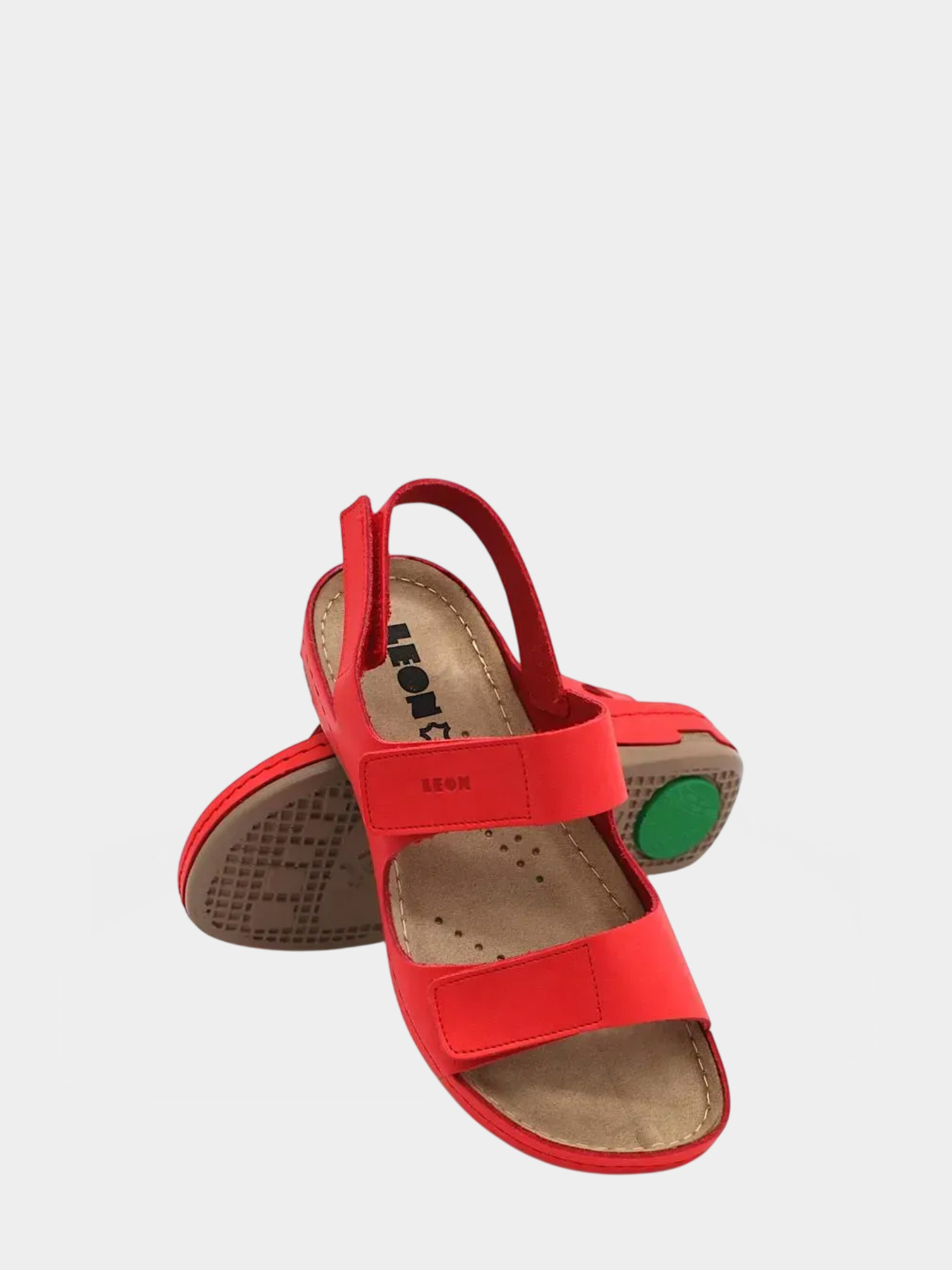 Сандалии Leon модель 966-Red Фото