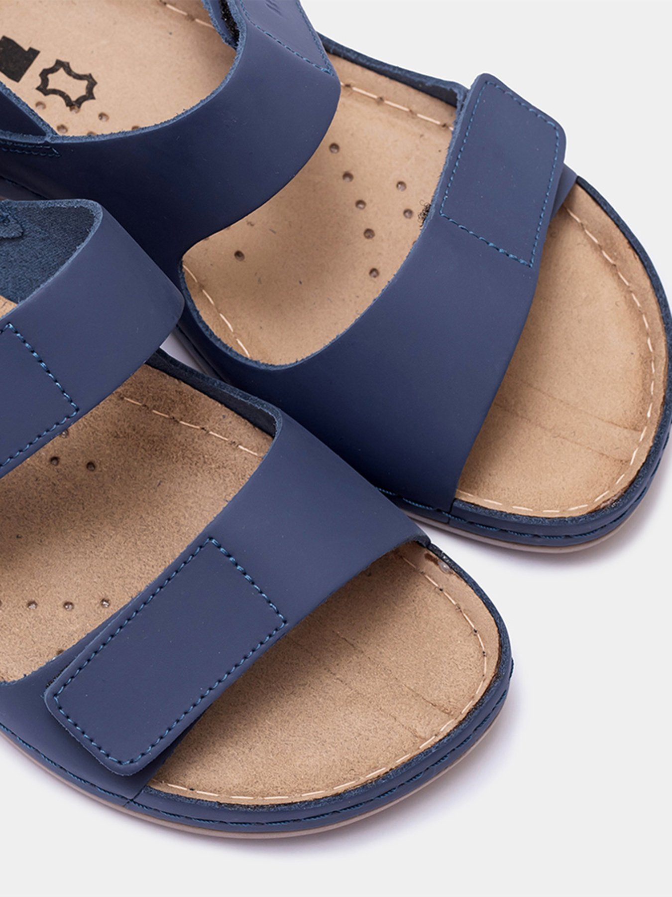 Босоножки женские Leon 966 синие модель 966-Blue Фото