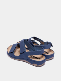 Босоножки женские Leon 966 синие модель 966-Blue Фото