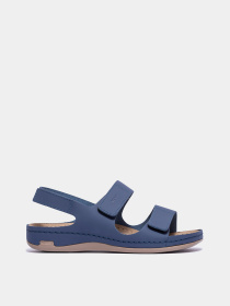 Босоножки женские Leon 966 синие модель 966-Blue Фото