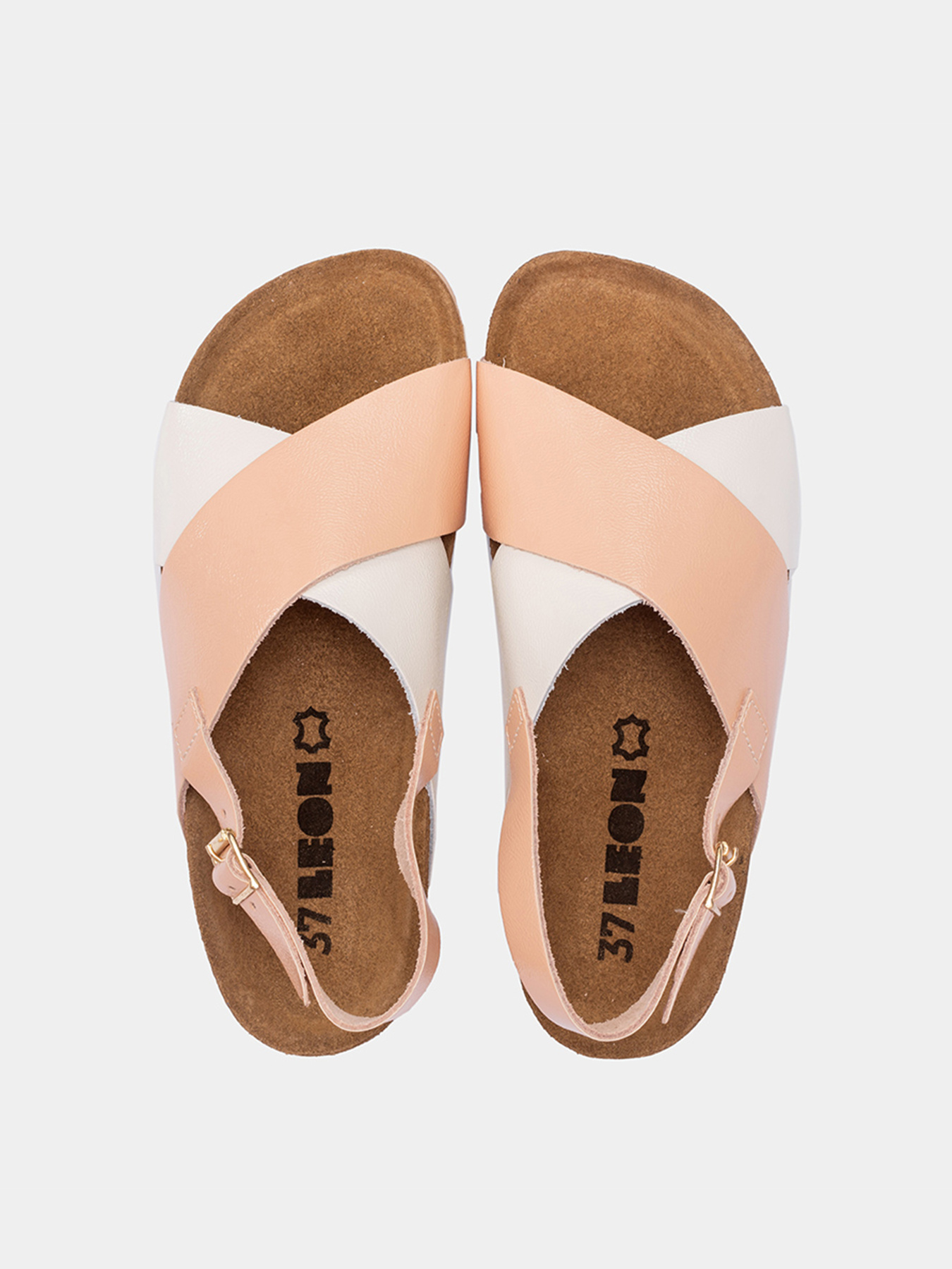 Сандалії Leon модель 4302-Powder Фото