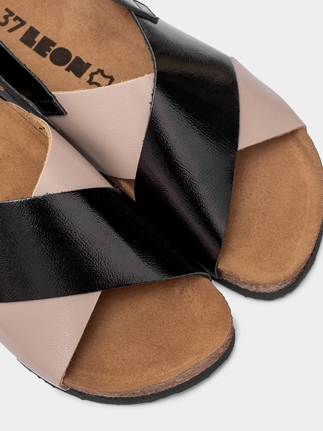 Сандалії Leon модель 4302-Black Фото