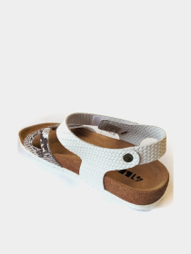 Босоножки женские Leon 4300 белые модель 4300-White Фото