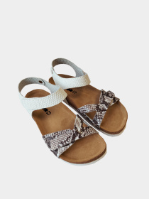 Босоножки женские Leon 4300 белые модель 4300-White Фото