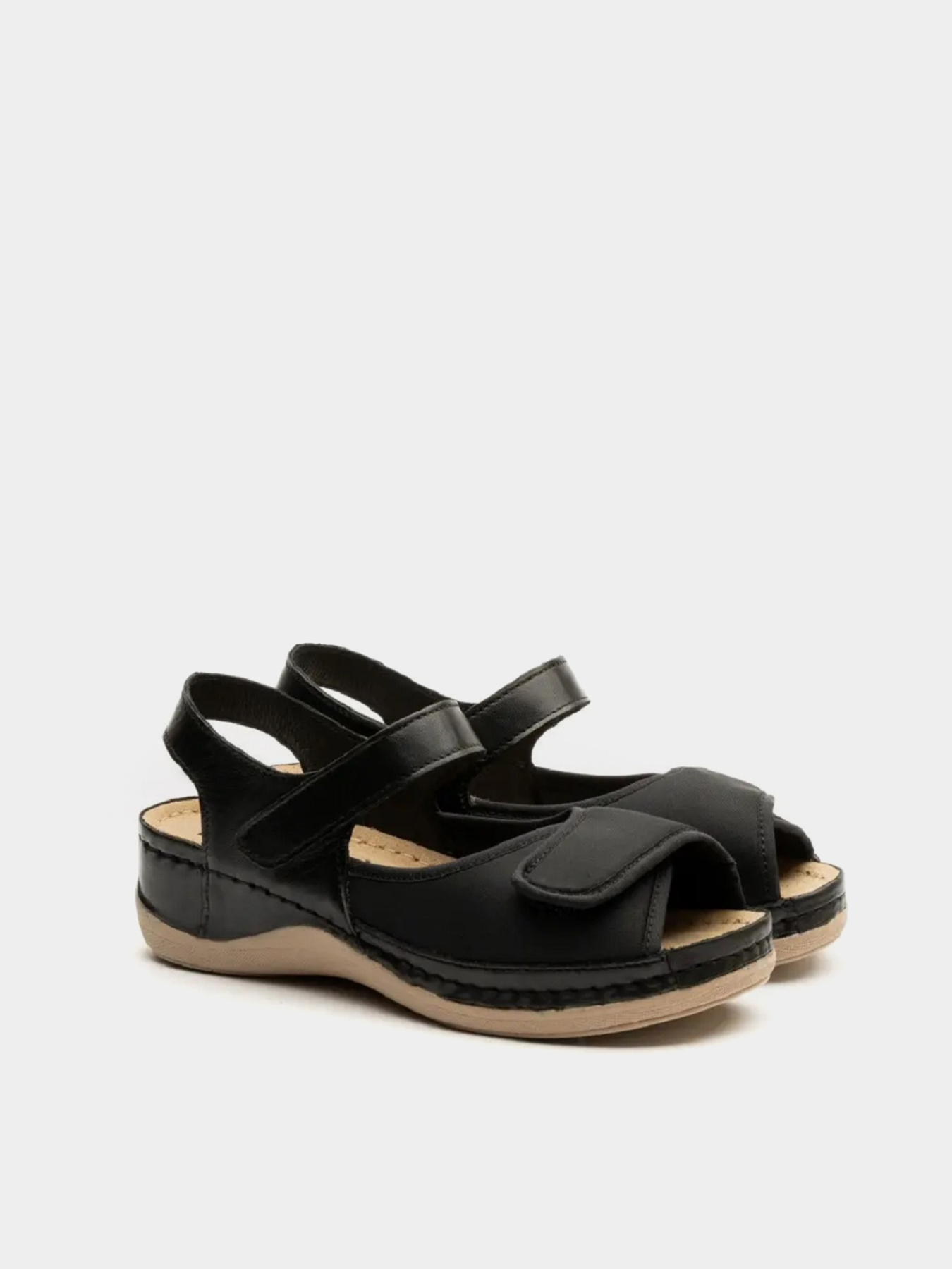 Сандалии Leon модель 934-Black Фото