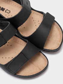 Сандалии Leon модель 966-Black Фото