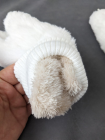 Жіночі трансформер-рукавички з м’якого хутра з відстібною верхньою частиною модель 85005-6 Фото