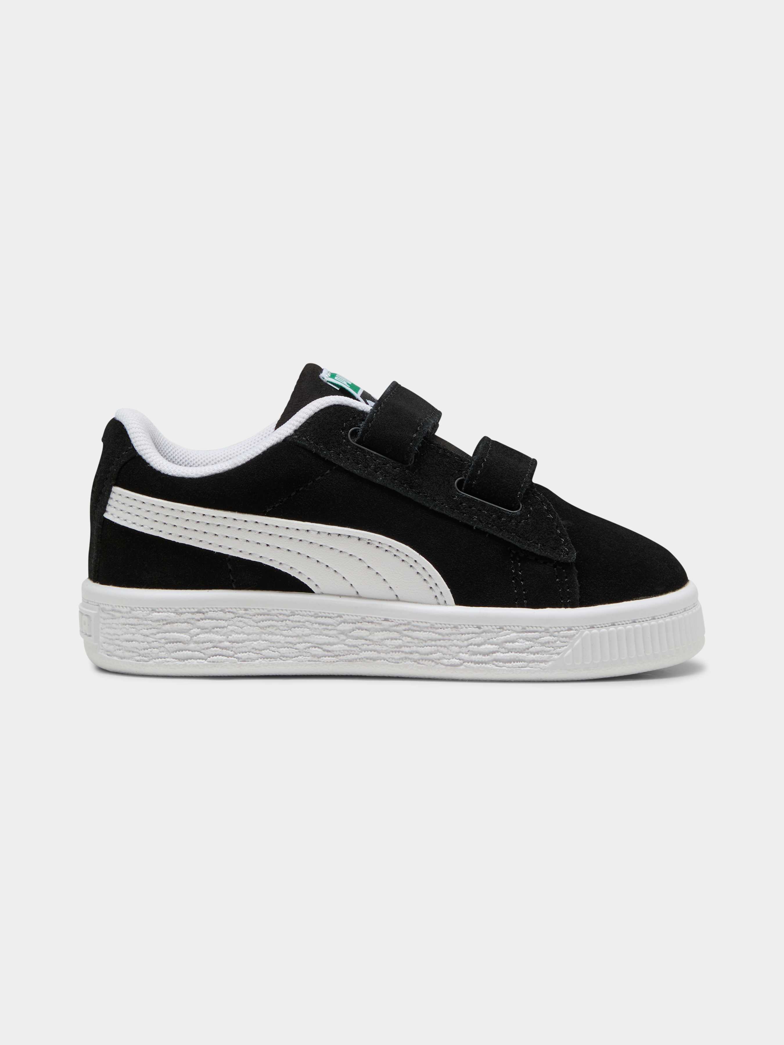 Дитячі Кеди низькі PUMA Suede Classic V Inf (399857_01) колір чорний, матеріал комбінований верх