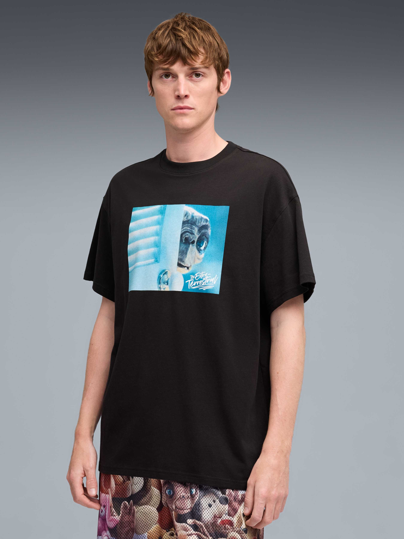 Футболка PUMA Hoops x E.t. Tee Ii модель 633104 Фото