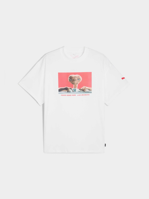 Футболка PUMA Hoops x E.t. Tee I модель 633103 Фото