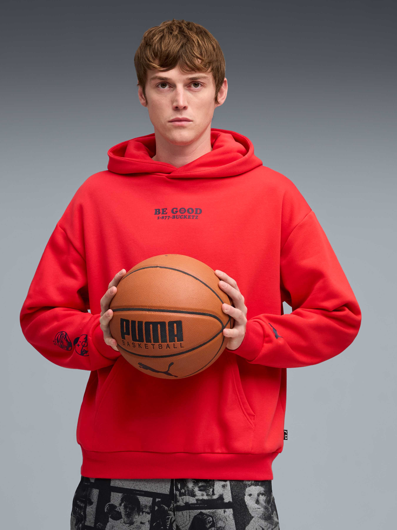 Худі PUMA Hoops x E.t. Hoodie модель 633101 Фото